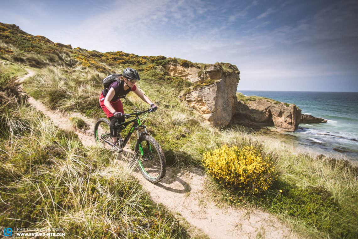 The Moray Coast Trail is an easy and surprisingly fun trail with amazing views.