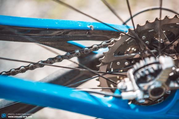 The OneUp 45t expander sprocket is a welcome upgrade.