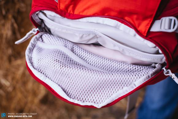 At the base of the VAUDE you’ll find the tool pocket, which is easy to access.