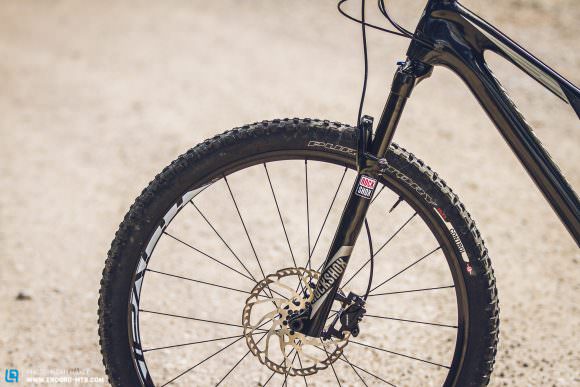 Undergunned The RockShox Revelation fork couldn’t handle big, consecutive hits and the feeble compression damping created dive under braking pressure.