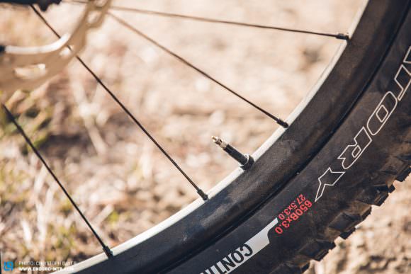 Going tubeless is mandatory for plus-size tires otherwise you’ll be the worst riding company, constantly complaining about flats.