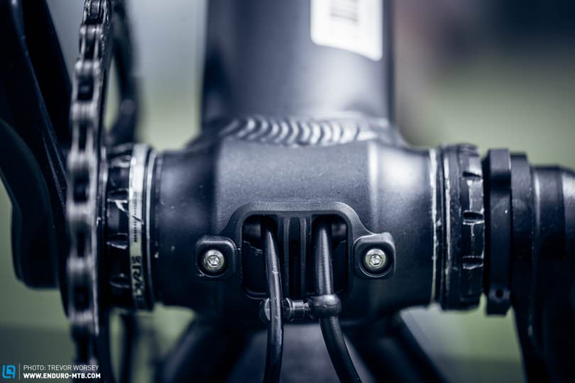 The new BBX internal cable routing looks neat and easy to install. 