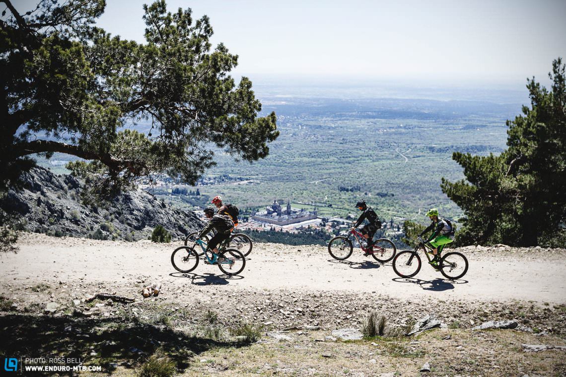 Mountain biking in Madrid BlackTown Trails Image 5