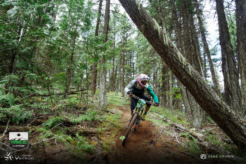 The lushest loam going, riders were treated to some epic trail conditions. 