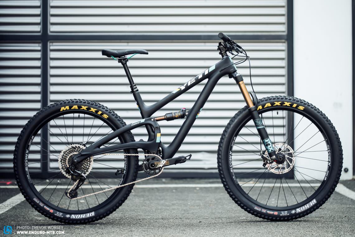 The new Yeti SB5+ is distinctively Yeti but also carries a new silhouette.