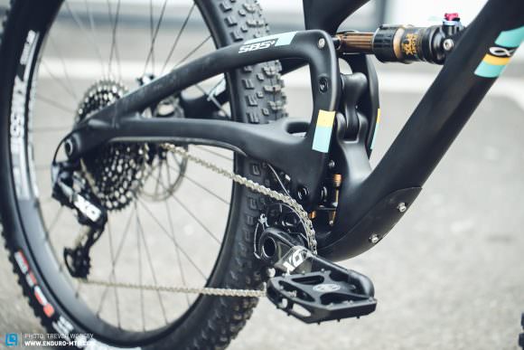 The heart of the bike is still the Switch Infinity suspension pivot.