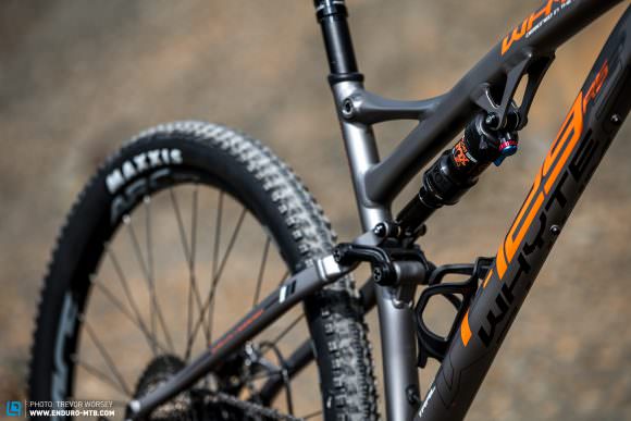 The suspension action is taut, feedback rich and efficient - just enough to smooth out the ride. 