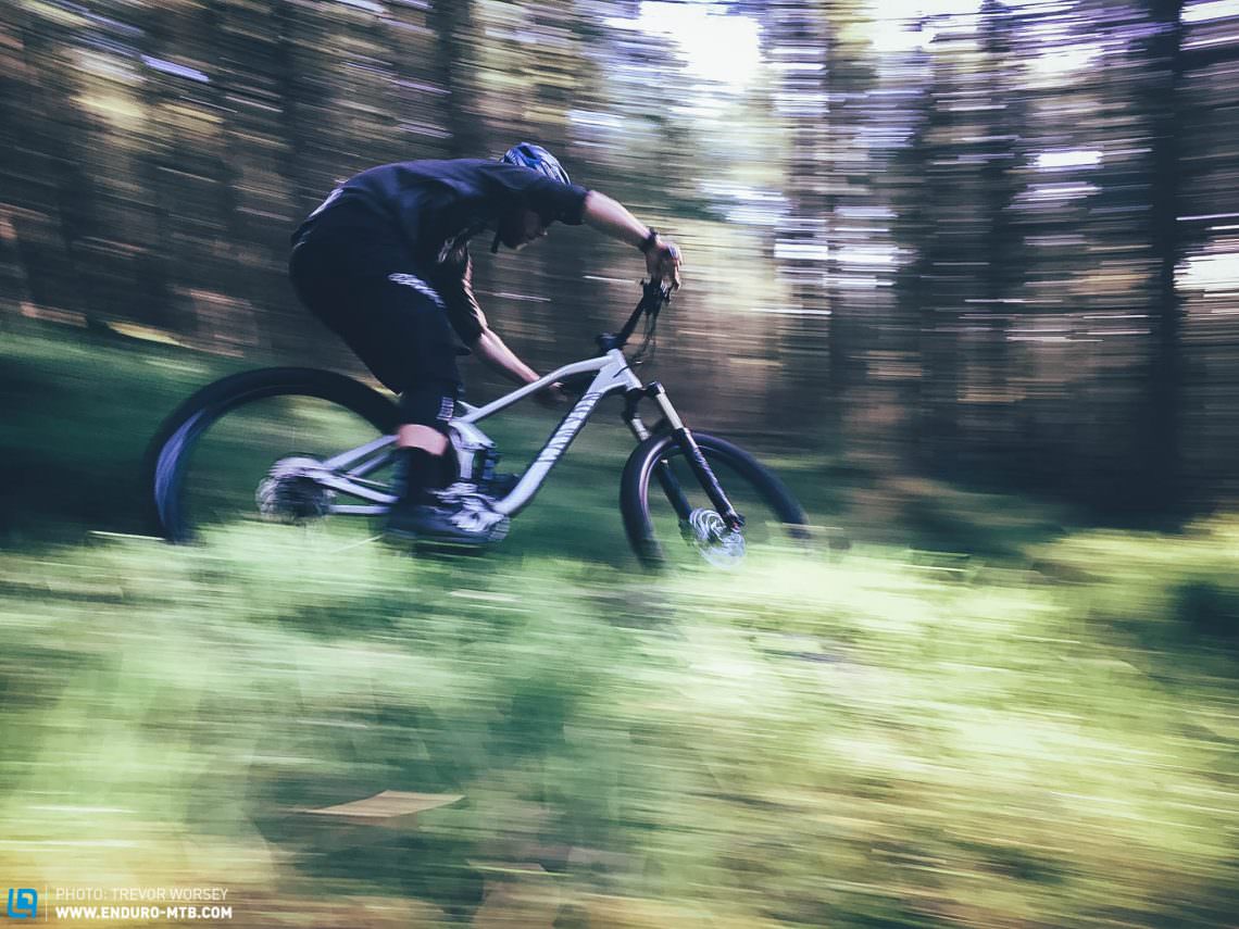 With good panning skills you can add some movement to your smartphone shots.