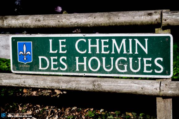 The French influence from across the water is always present in the road names.