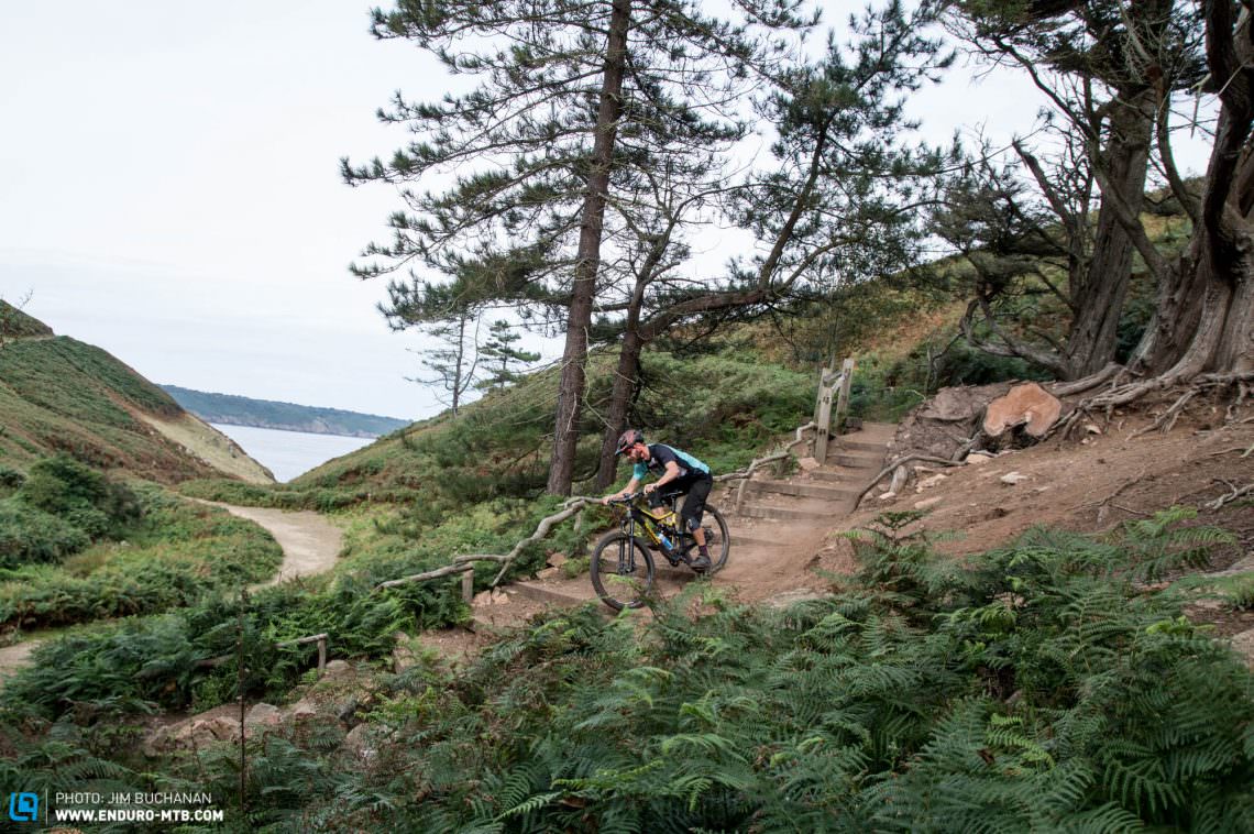 A journey to the isle of jersey, mountain biking channel islands style