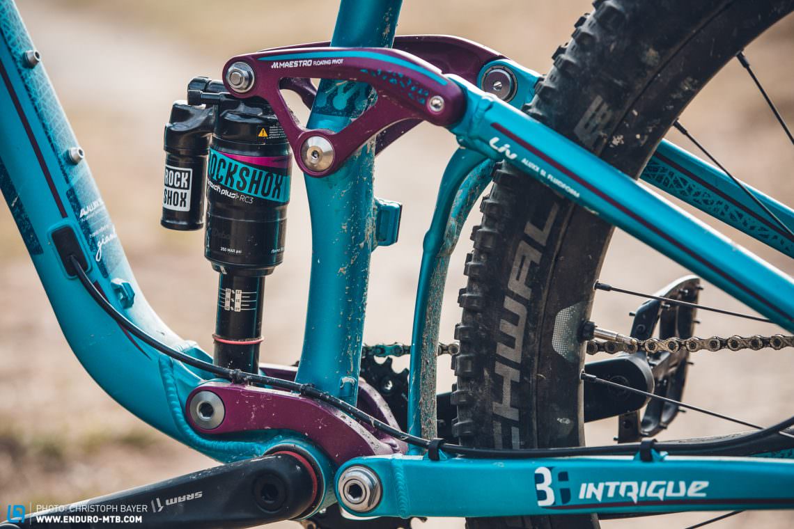A practical and purposeful lever for the dropper seatpost, but the stuck-on grips didn’t do much for our test rider. 