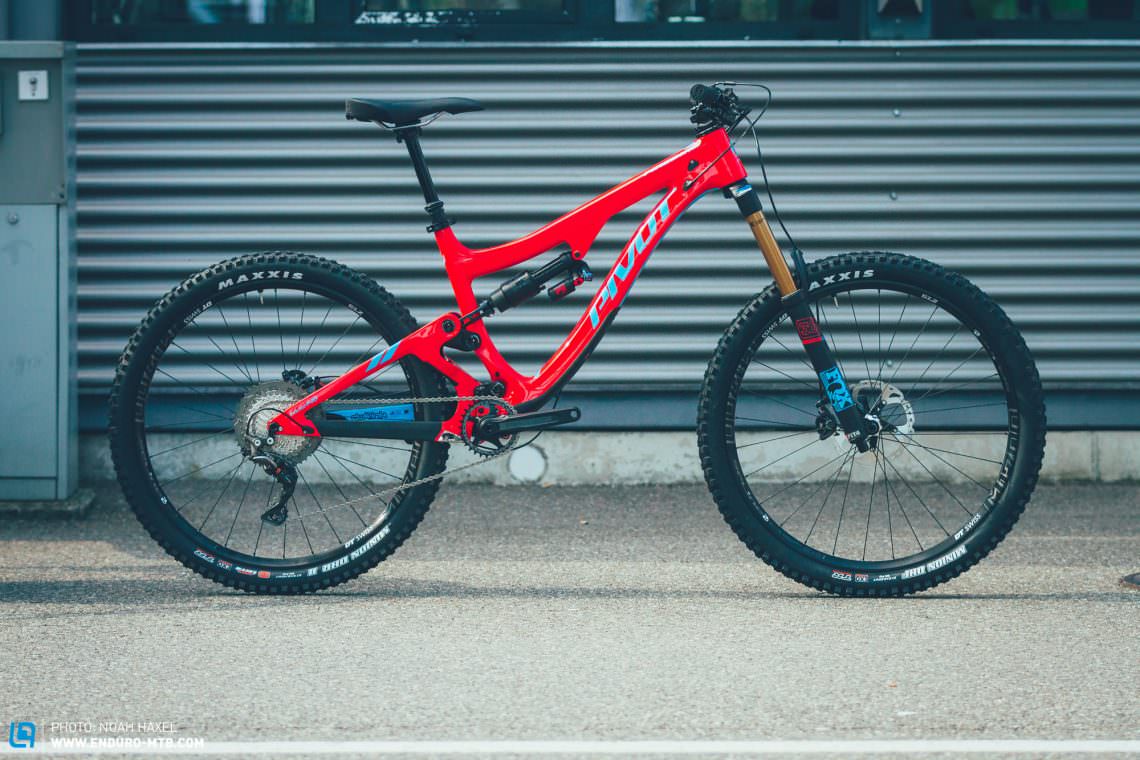 One to throw down trails: Taking cues from the Phoenix downhill bike, the Pivot Firebird looks like the ultimate weapon for gnar.