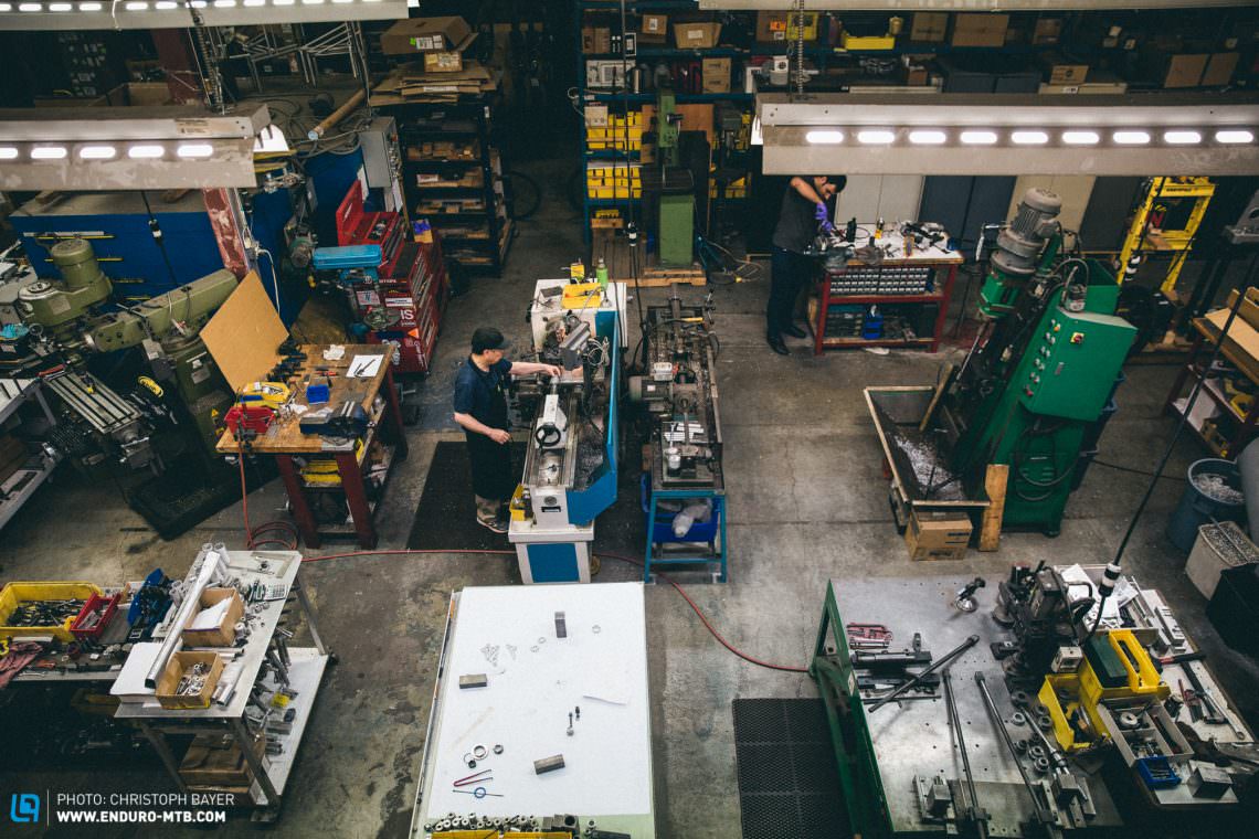 Rocky Mountain Factory Visit Vancouver Production Drone Shot