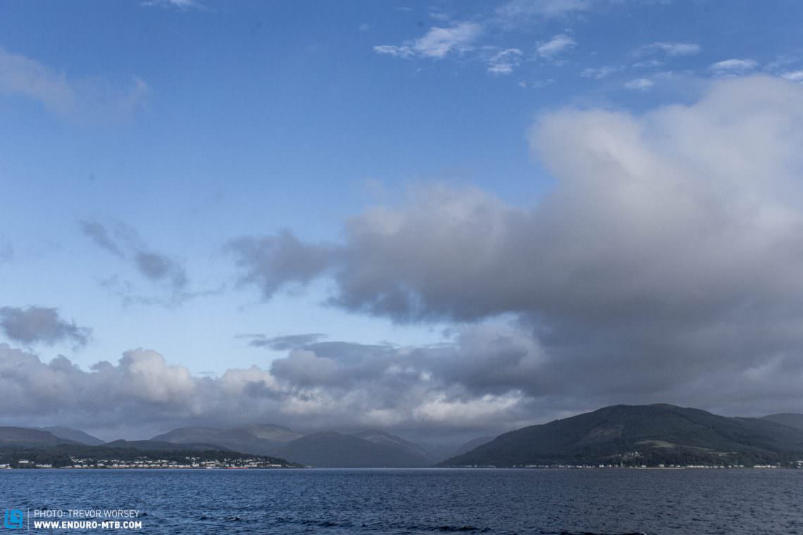 With big hills falling to the coast, Dunoon is a worthy location for a race.