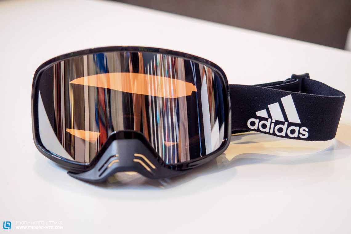 The new Adidas Backland Dirt offers a massive field of view and an optional nose protector.