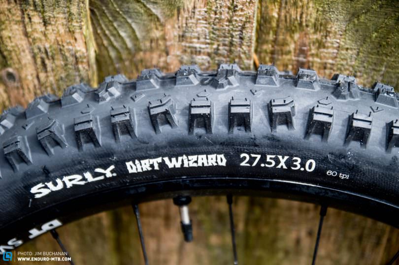 The new Surly Dirt Wizard offers tractor rivalling grip.