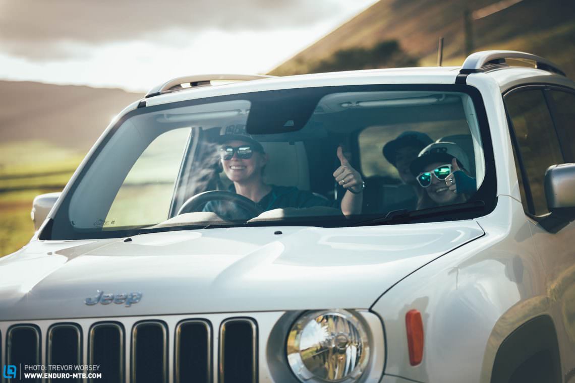We knew we had to check out the Red Bull Fox Hunt, so the ENDURO Mag ladies packed up the Jeep Renegade and headed on down.