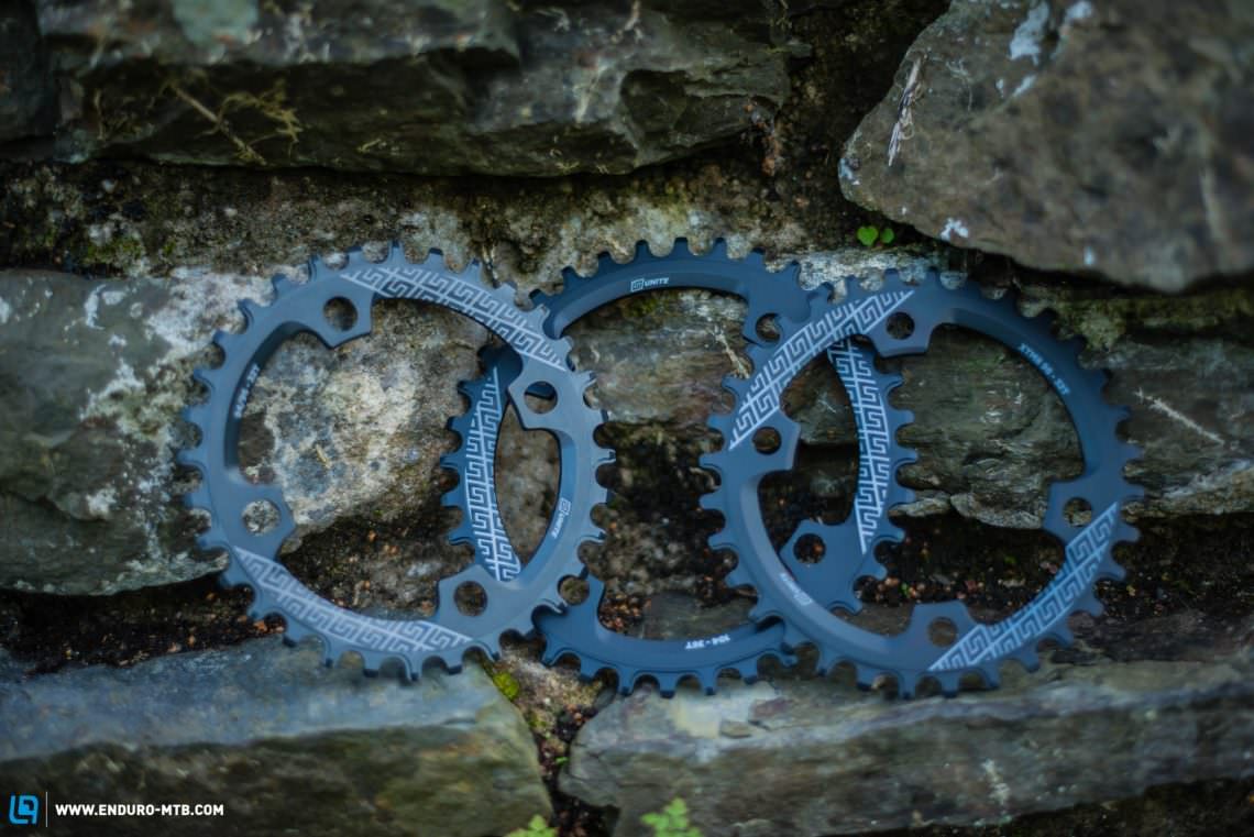 We love that these chain-rings are all hard anodised for extra longevity. 