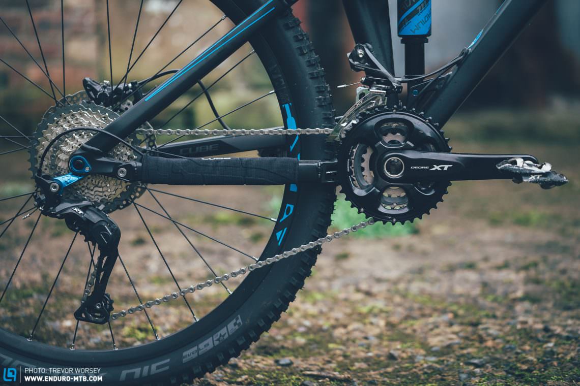 While 26” may still be alive and kicking, on trail bikes it's time we finally killed off the triple. For those who need more range than a 1x drivetrain, then a 2x setup is more than enough.
