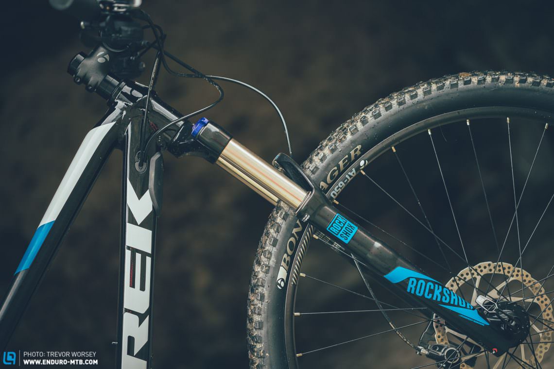 Stiffness is key: Wheel stiffness can make all the difference at this price point, especially in 29ers. Trek pioneered Boost 148, and it's good to see it in their affordable models too.