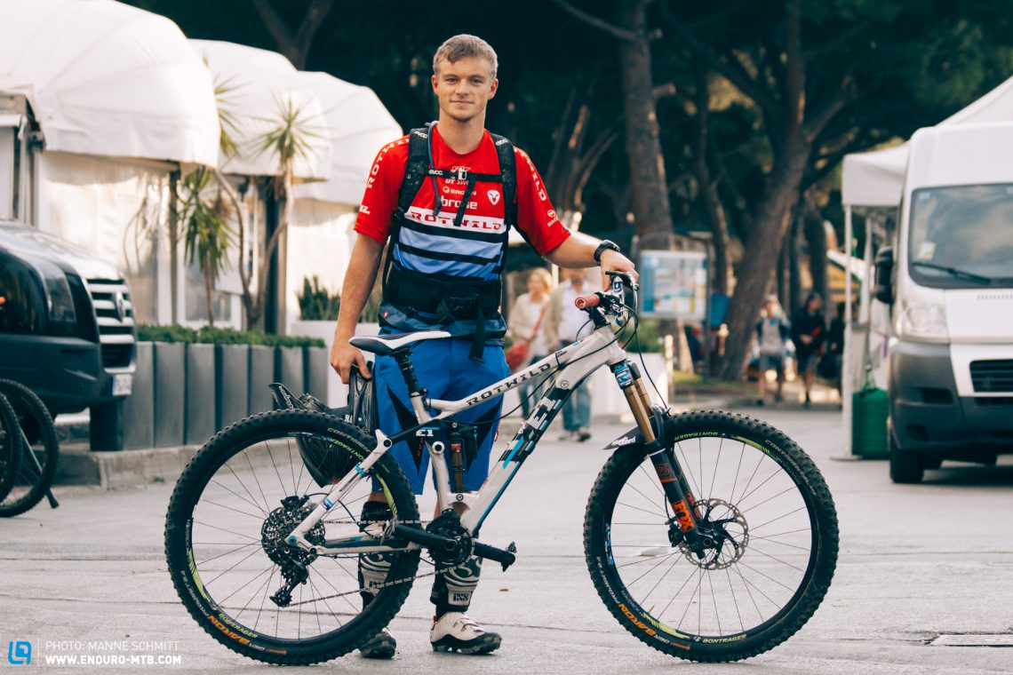 Not limited to just one discipline, France’s Quentin Champion races for ROTWILD Racing France, riding to 143rd with his ROTWILD R.E1 in Finale. His other bike, a ROTWILD R.X+, is his normal fare – and he’s notched up a batch of successes on the French E-MTB race circuit.