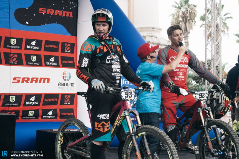 Giacomo’s first clients include the downhill legends Greg Minnaar and Steve Peat, who both rode this round of the Enduro World Series in Finale Ligure with an All In Multitool in their hollow axle cranks.