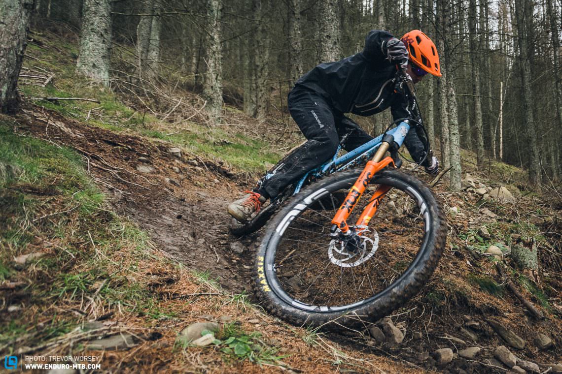 The all new FOX 36 FLOAT GRIP2 in action on the scottish trails