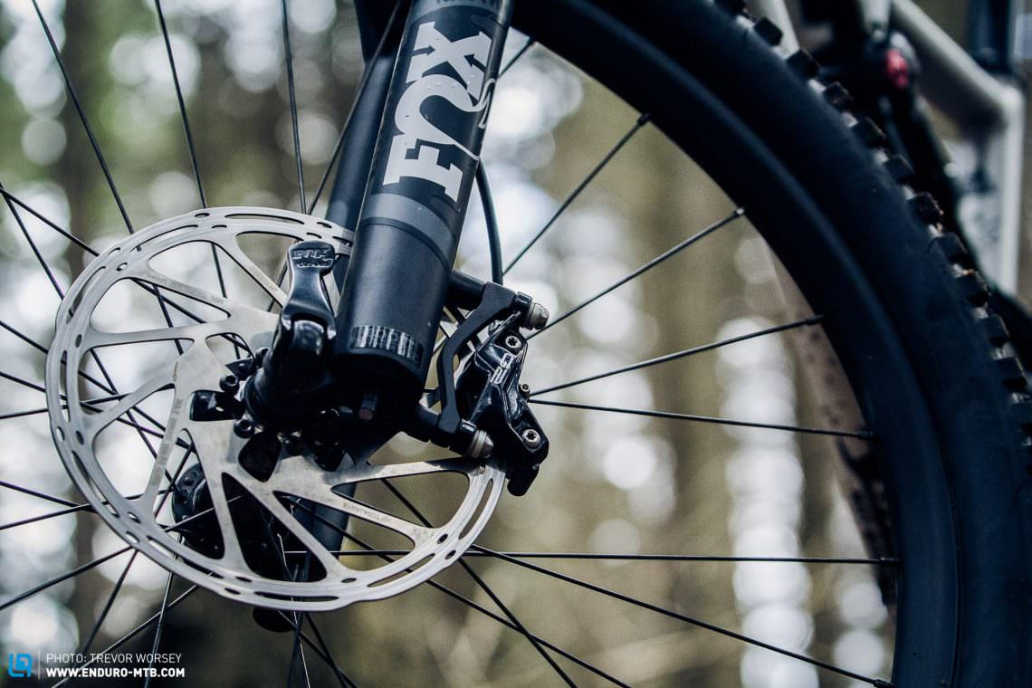 SRAM G2 tested on home trails