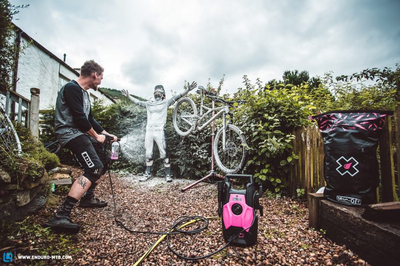 Muc-Off Pressure Washer Review  Hilariously effective tool that's great  for non-bike applications too - Flow Mountain Bike