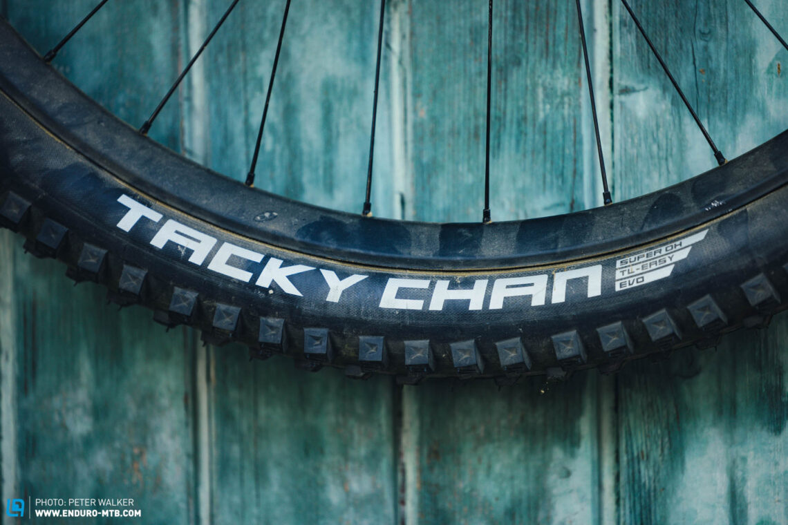 New Schwalbe Tacky Chan tire first ride review – Rowdy rubber
